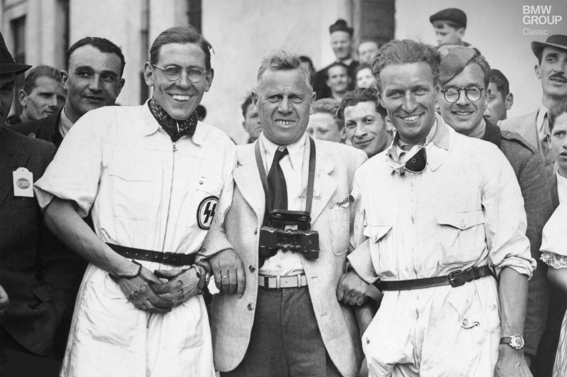 Fritz Huschke von Hanstein und Walter Bäumer
