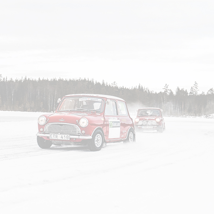 Classic Mini auf Eis