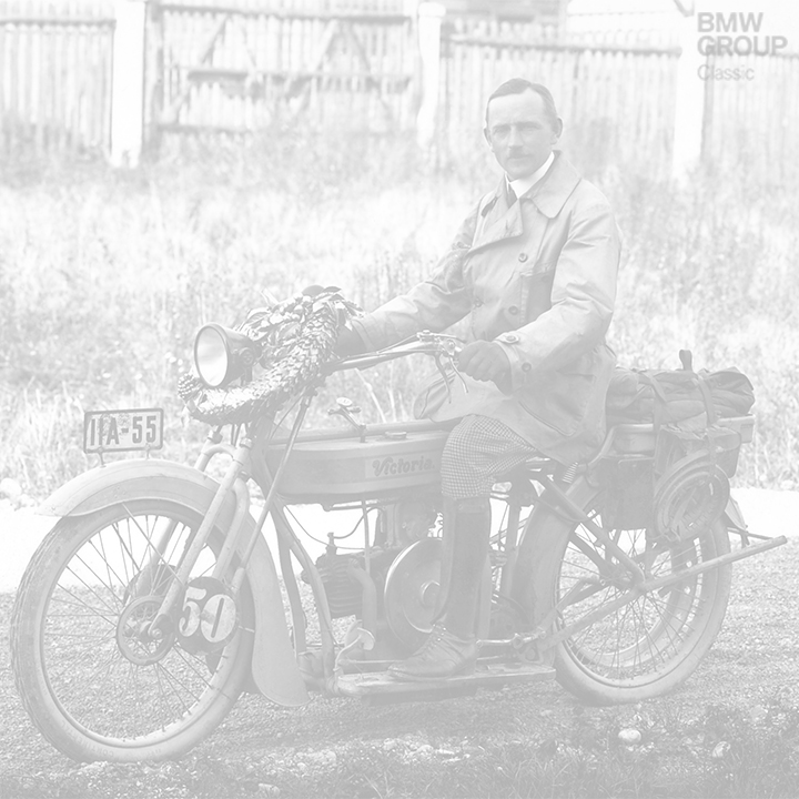 Martin Stolle auf Victoria KR1 1922