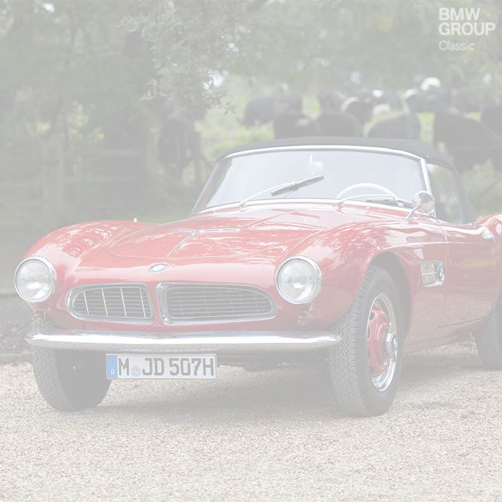 BMW 507; Frontansicht