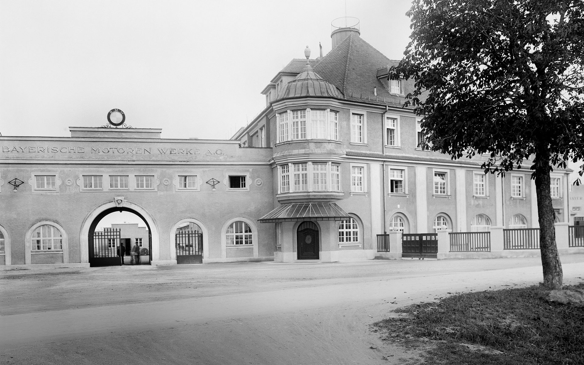 Sitz von BMW 1922.