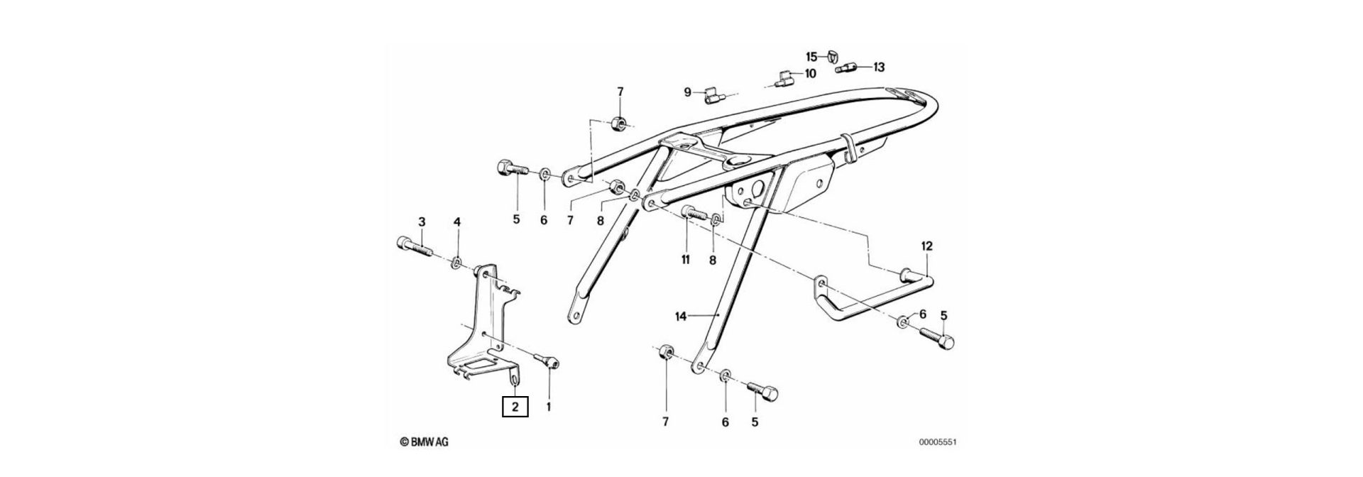 Batterieträger Explosionszeichnung