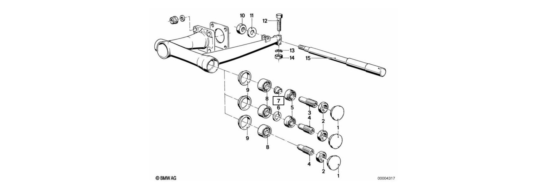 Druckhülse Explosionszeichnung