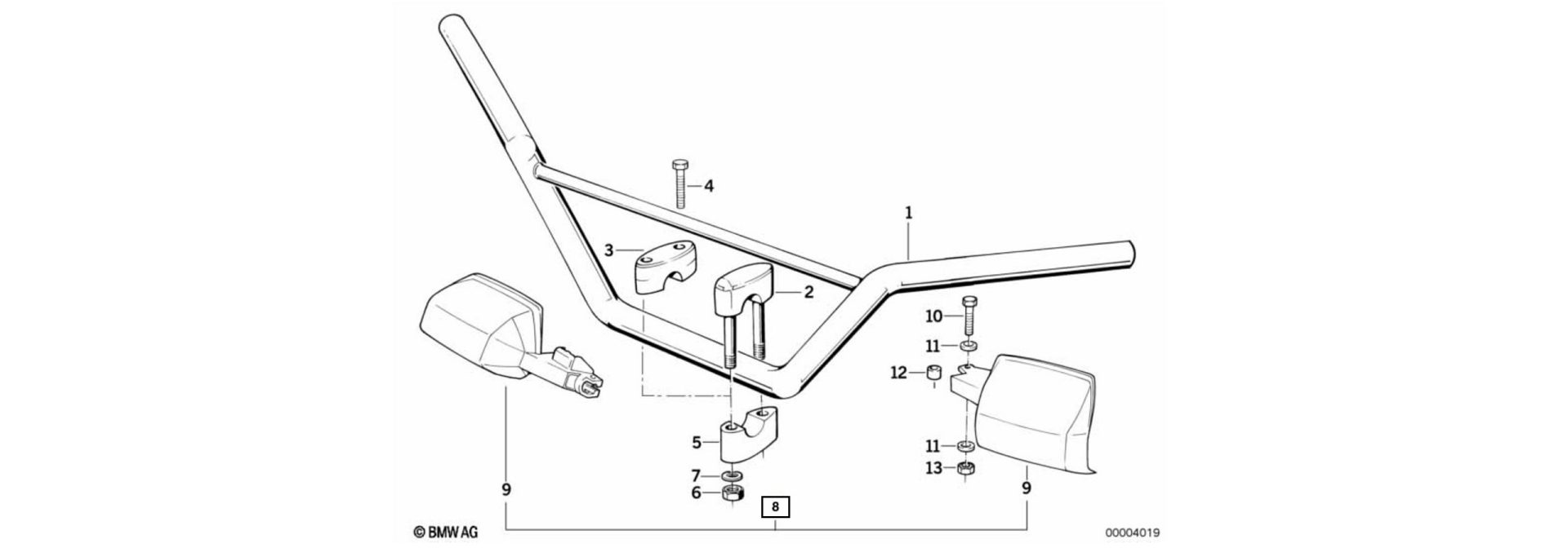 Handschutz Explosionszeichnung