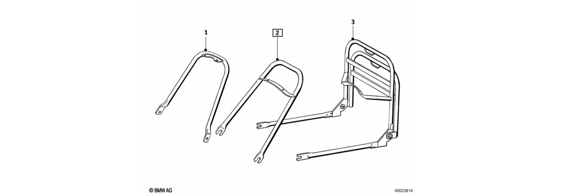 Sportbügel Explosionszeichnung