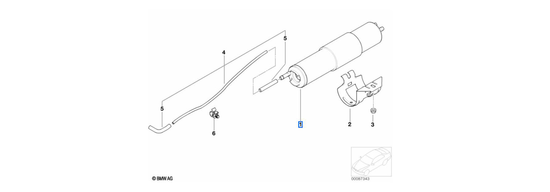 Kraftstofffilter mit Druckregler