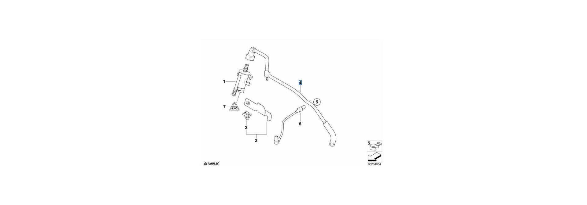 Tankentlüftungsleitung