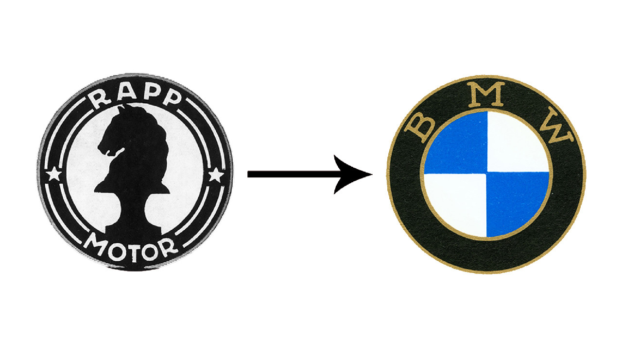 Rapp Logo und das BMW Logo