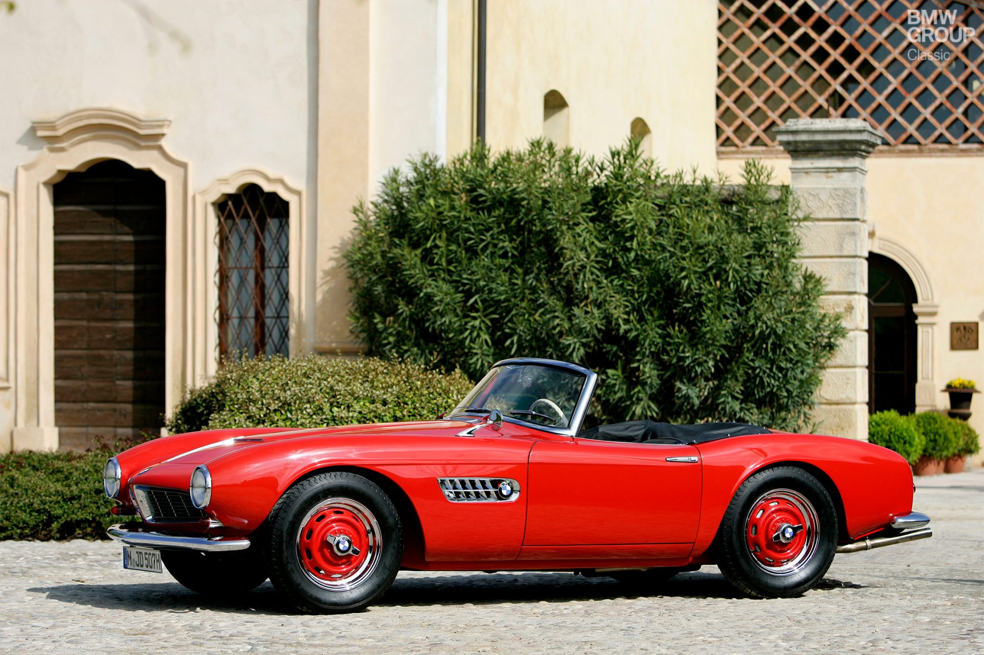 BMW 507; Seitenansicht