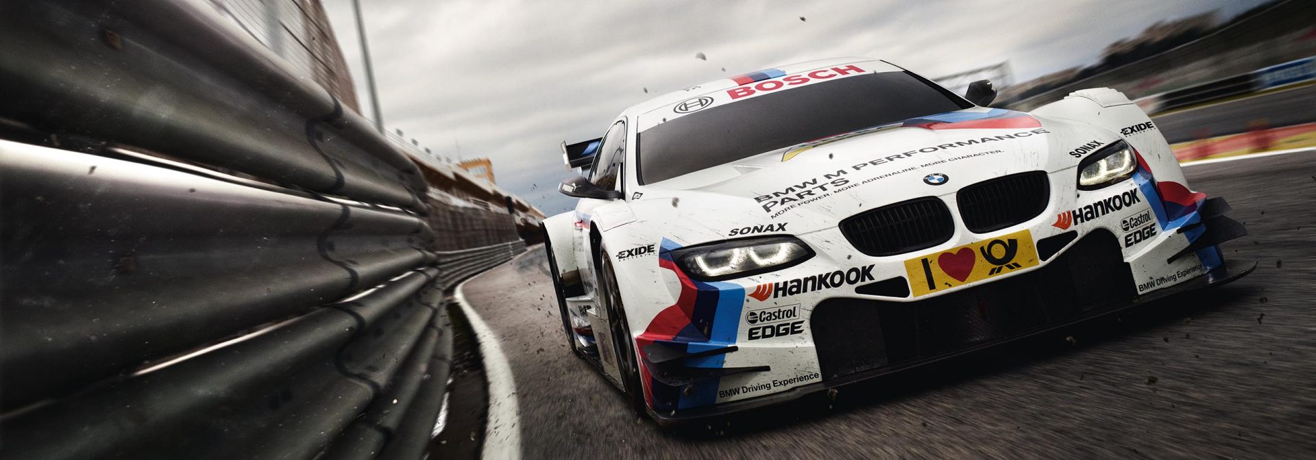 BMW M on the race track.