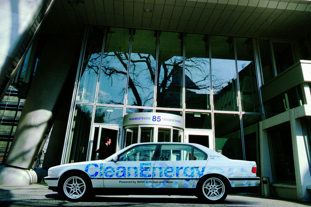 Wasserstoff im BMW 7er