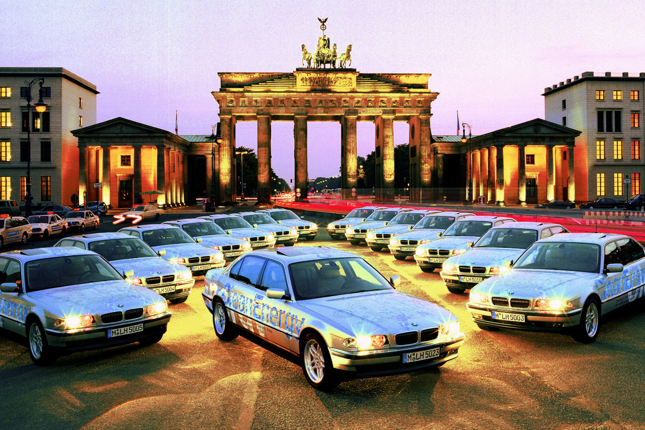 Wasserstoff im BMW 7er