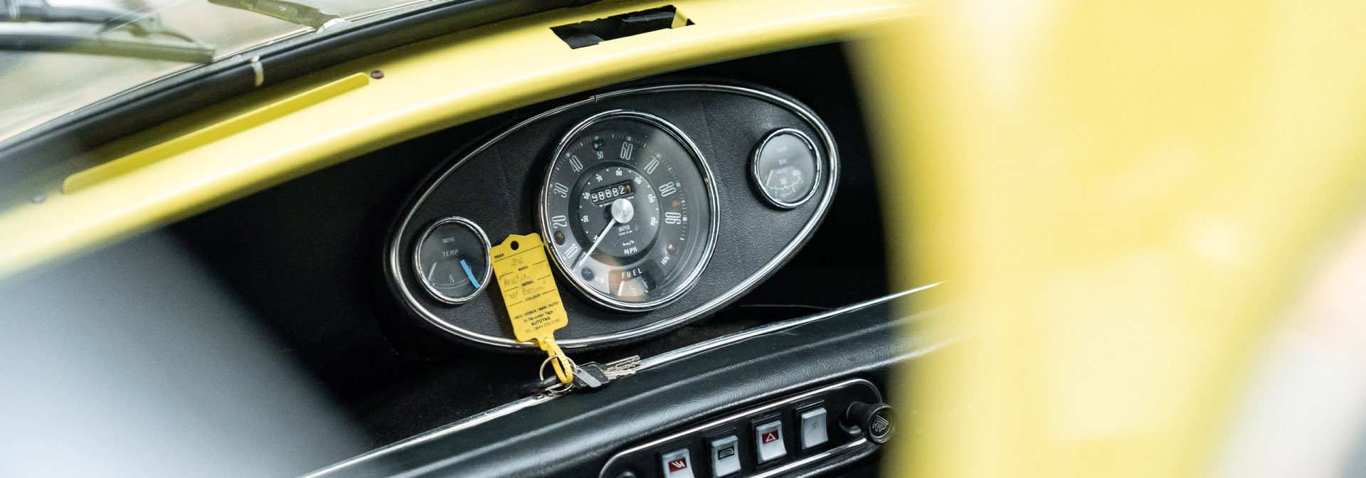 The interior of a Classic model.