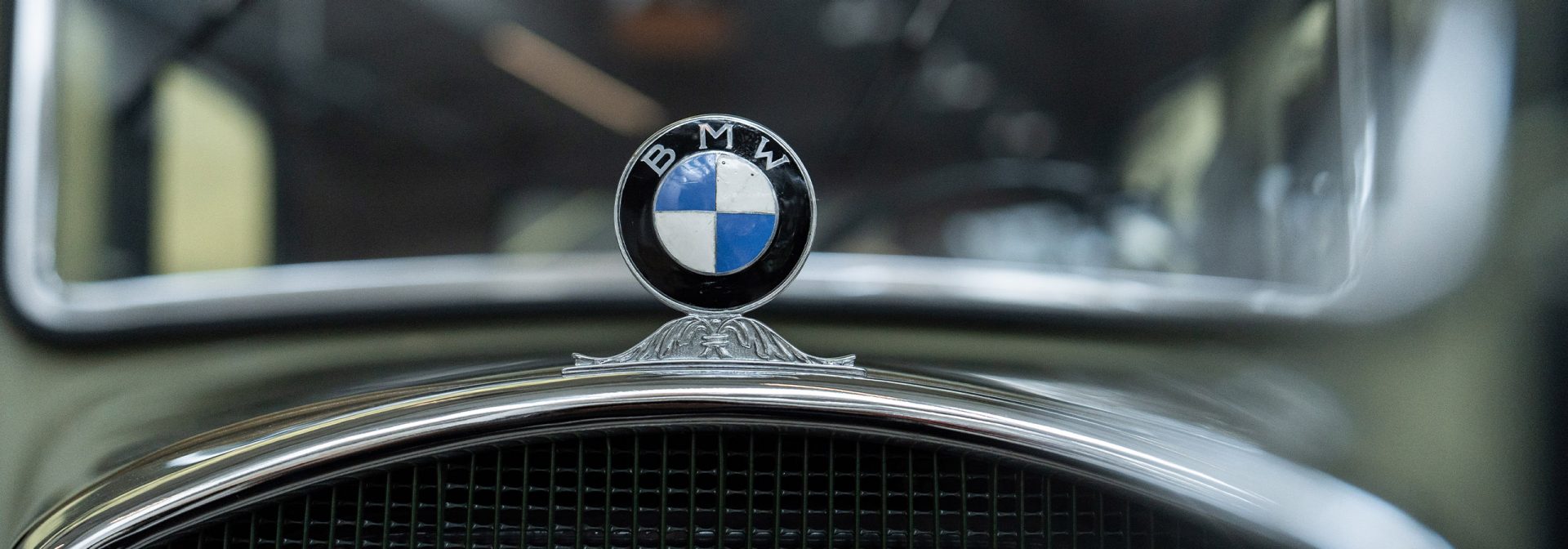 Front view of a BMW Classic model.