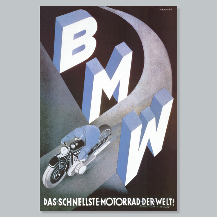  JLTC Vintage SUV Kunstposter BMW-Poster, dekoratives Gemälde,  Leinwand-Wandposter und Kunstdruck, modernes Familienschlafzimmer-Dekor- Poster, 70 x 70 cm
