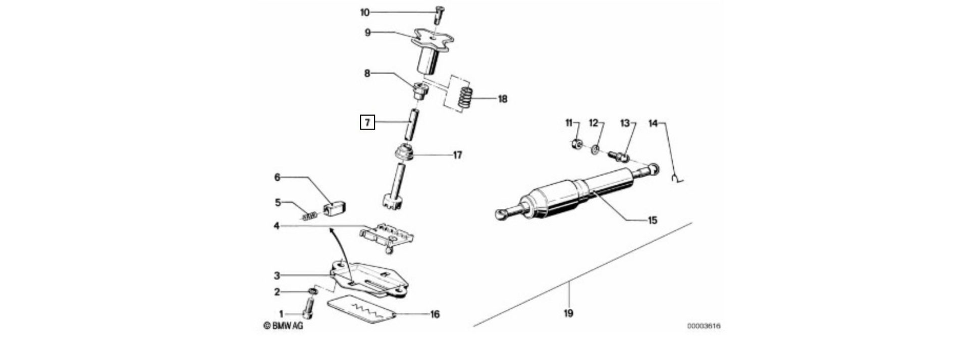 Exploded-view drawing gear wheel