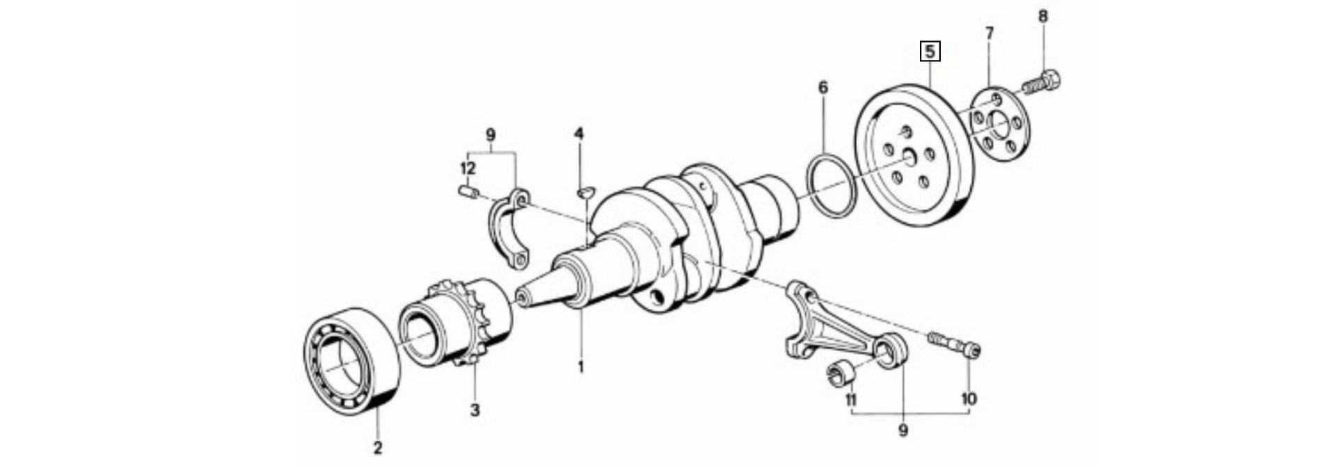 Exploded-view drawing guide ring