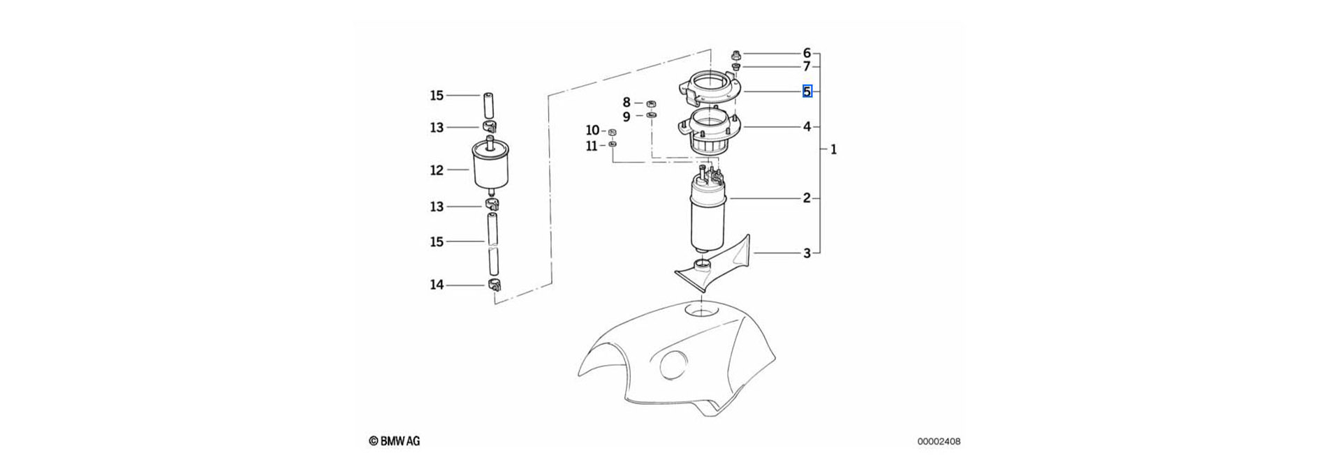 Haltering Explosionszeichnung