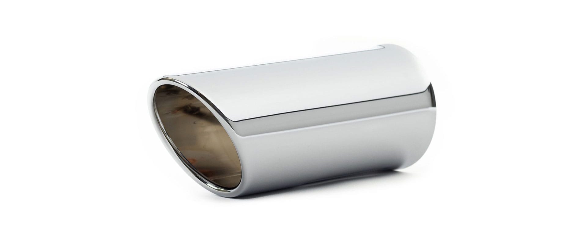 BMW Classic reproduction tailpipe trim chrome