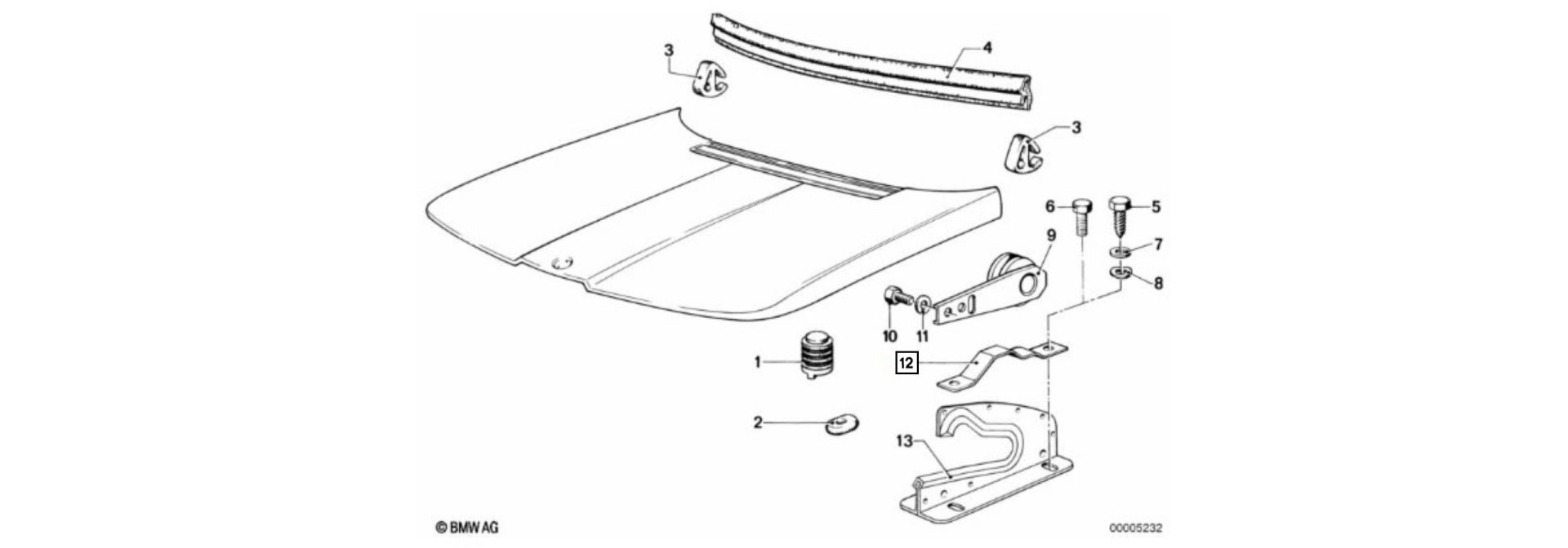 Exploded-view drawing stopper