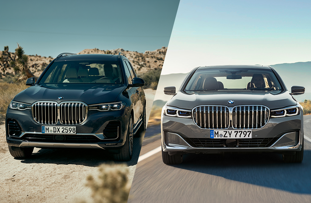 BMW X7 und BMW 7 series