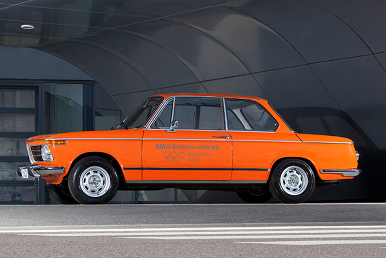 Historisches BMW Elektrofahrzeug