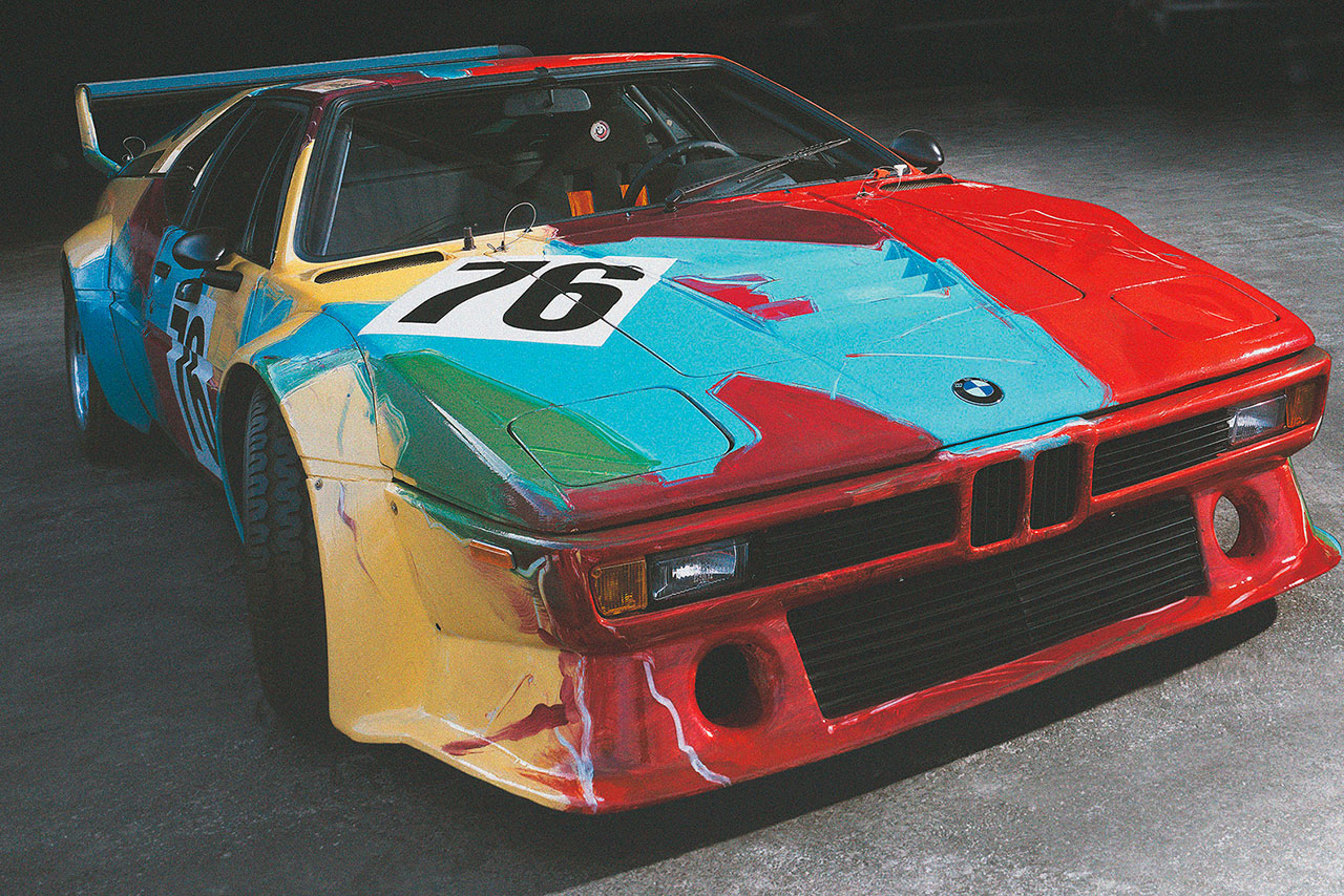 BMW M1 colorfully painted 